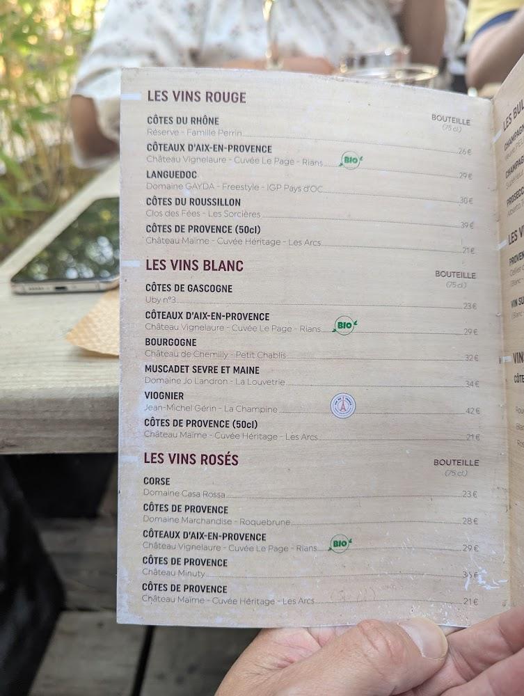 Restaurant Le Trois 2 - DRAGUIGNAN - Menu Image 2